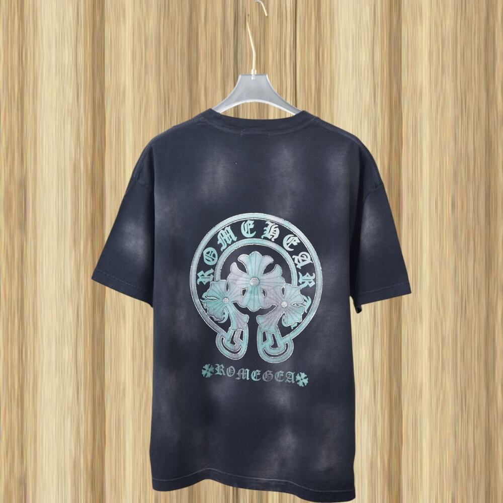 Chrome Hearts Crew Neck Short Sleeve T-Shirt